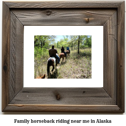 family horseback riding near me Alaska